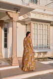 Sunshine Yellow Floral Printed Lehenga Set with Jacket