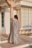 Floral Printed Lehenga Set with Jacket