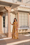 Sunshine Yellow Floral Printed Lehenga Set with Jacket