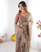 Rahi Art Silk Saree in Cream