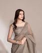 ✨ Moonlit Dust Embellished Net Saree