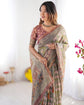 Rahi Art Silk Saree in Cream