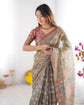 Rahi Art Silk Saree in Cream